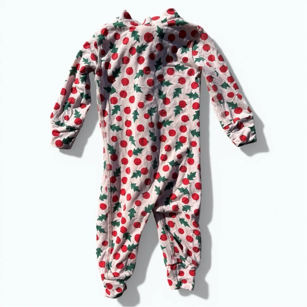 Hanna Andersson HannaSoft Holiday Stretch Sleeper Size 6–12M